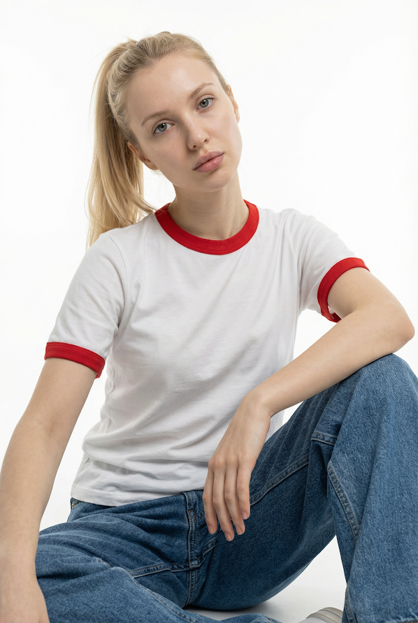 Футболка женская оверсайз