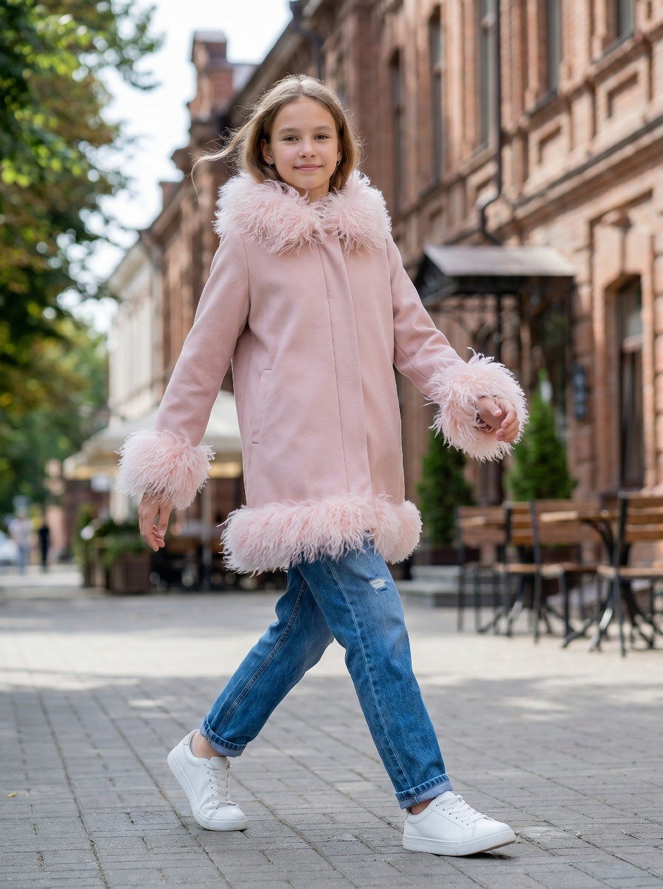 Пальто стильное