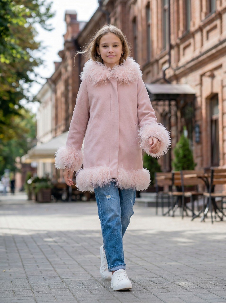 Пальто стильное