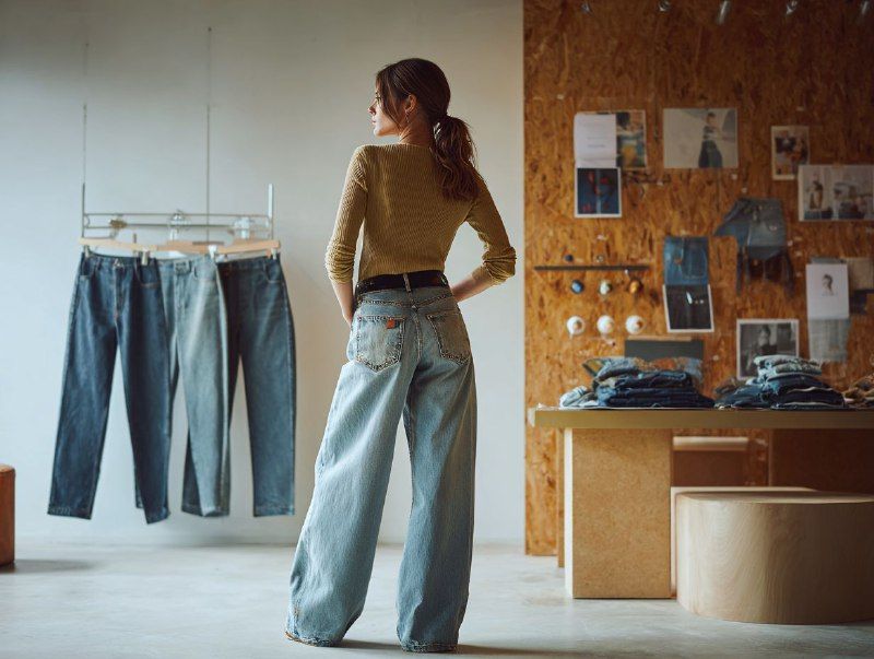 Джинсы женские